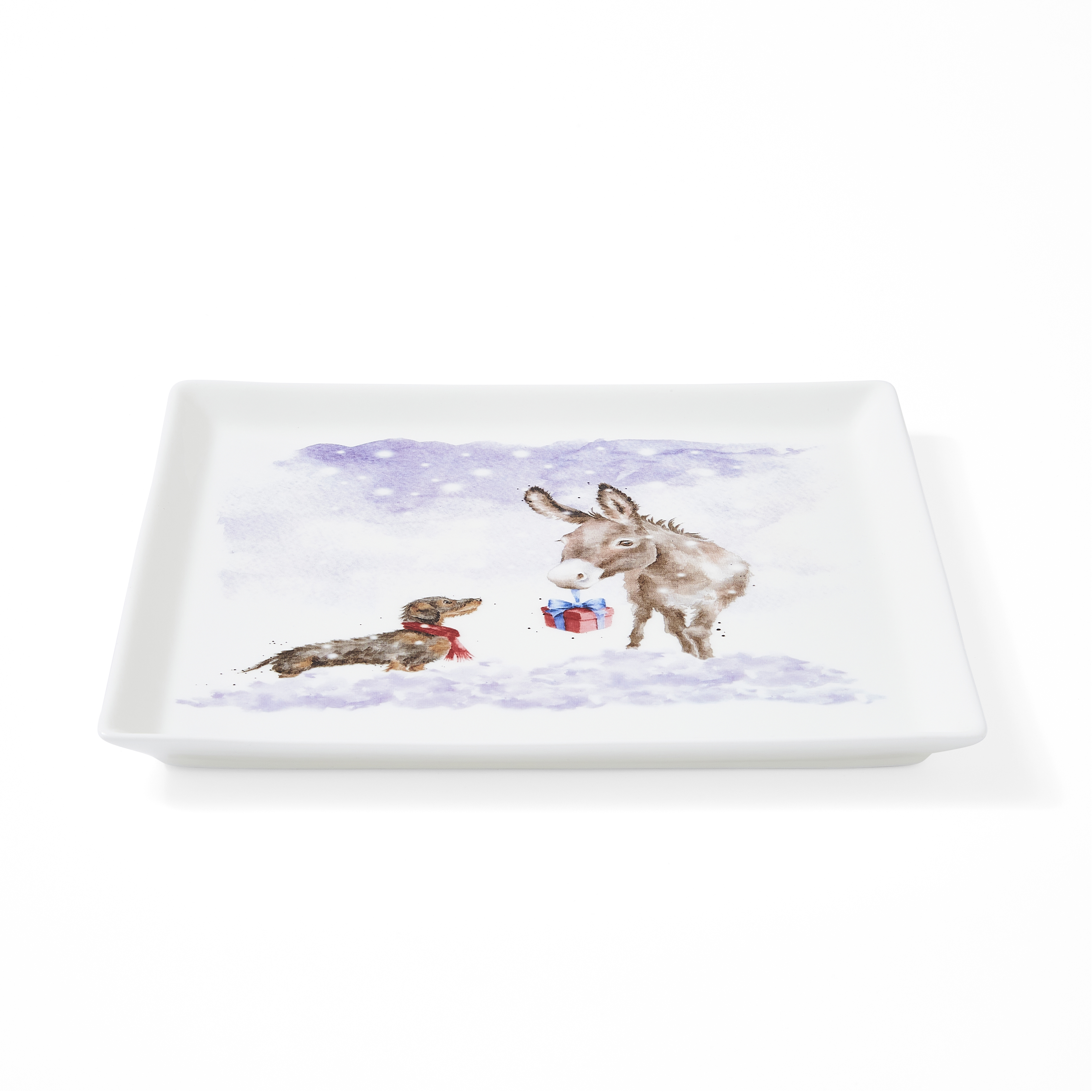 A Gift For You Square 9 Inch Plate (Assorted) image number null